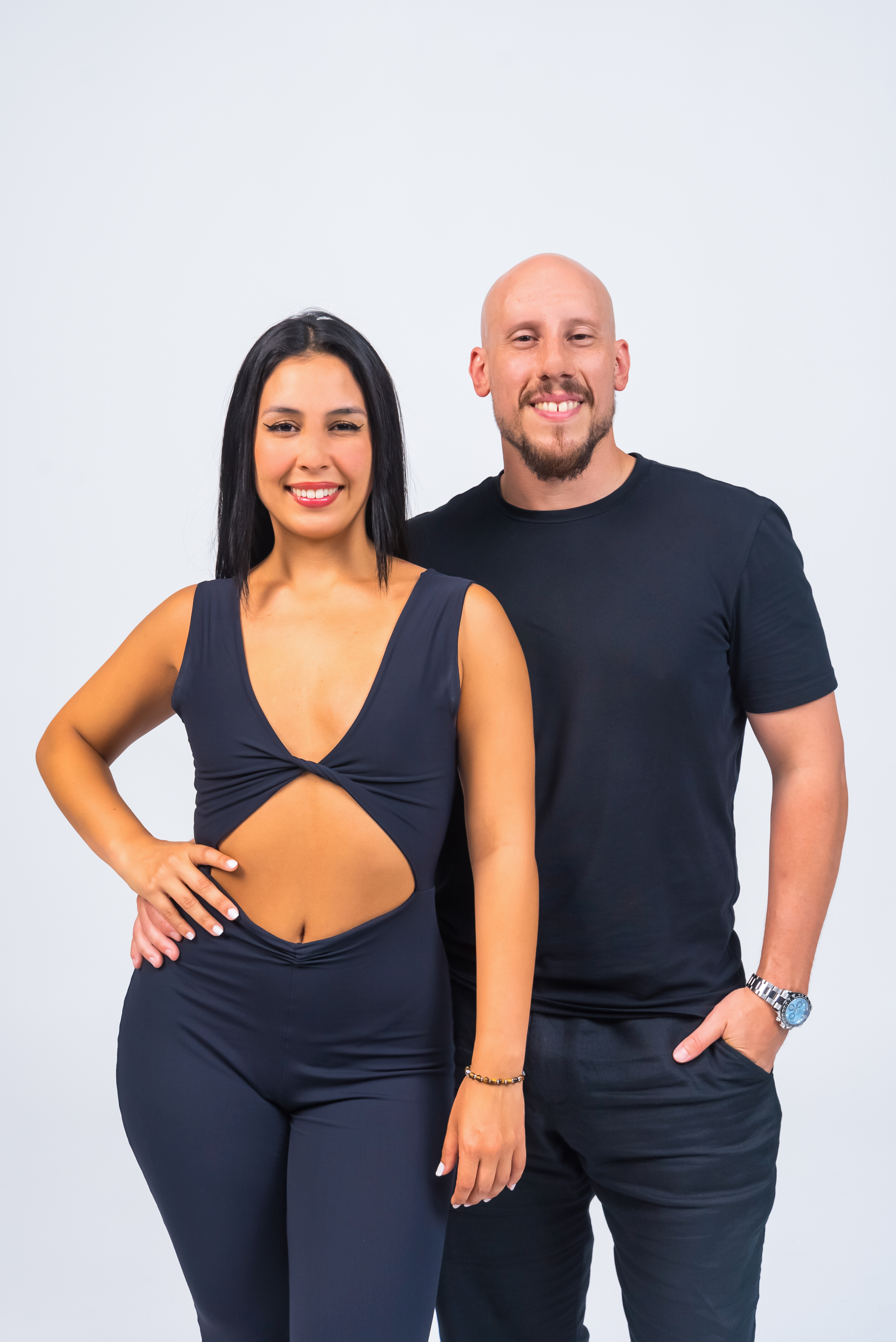Luis y Ale, profesores de kizomba